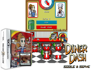 Game Thumbnail - Diner Dash - Sizzle & Serve (USA) (En,Fr,De,Es,It)